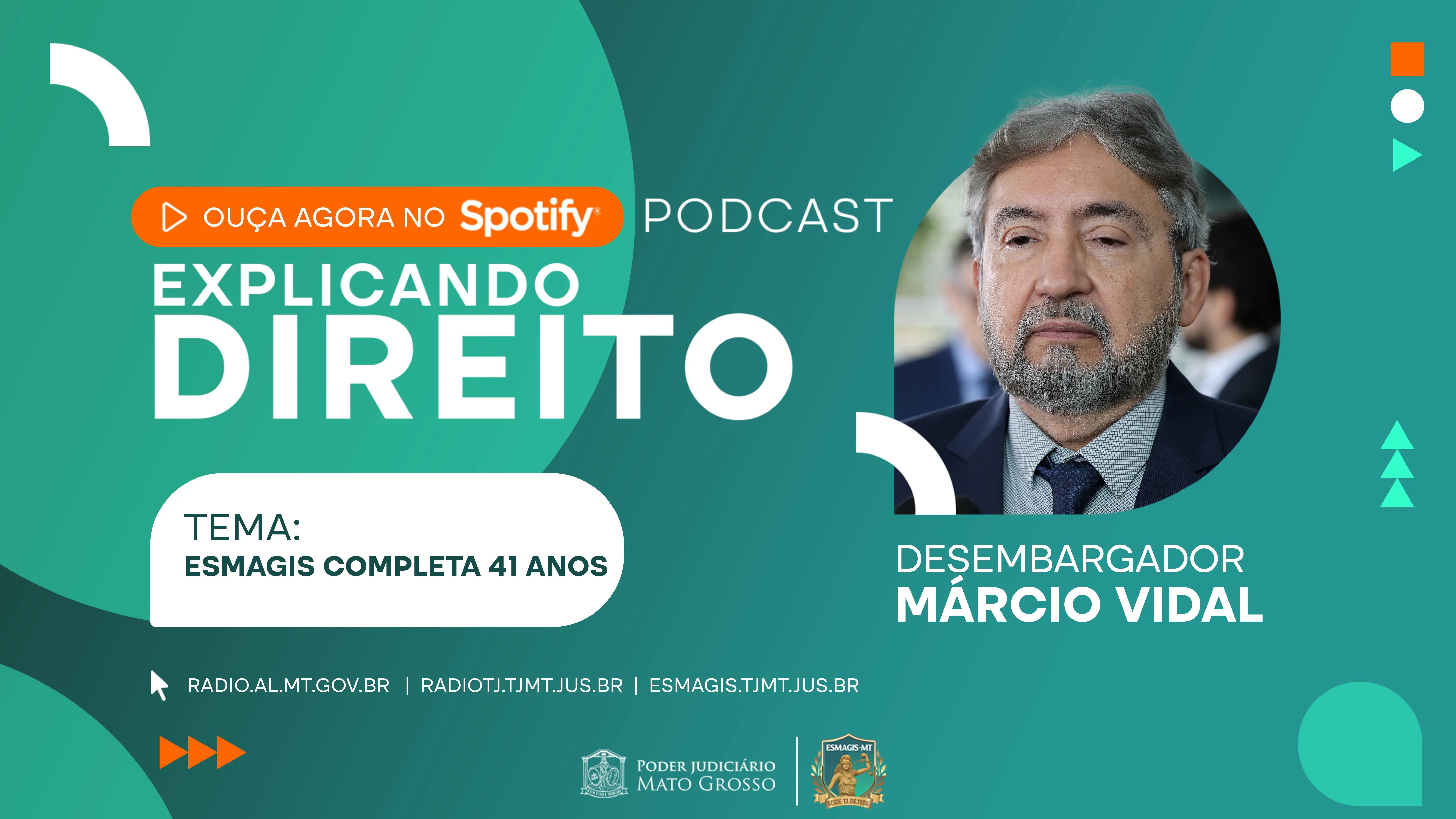 Arte colorida com título 